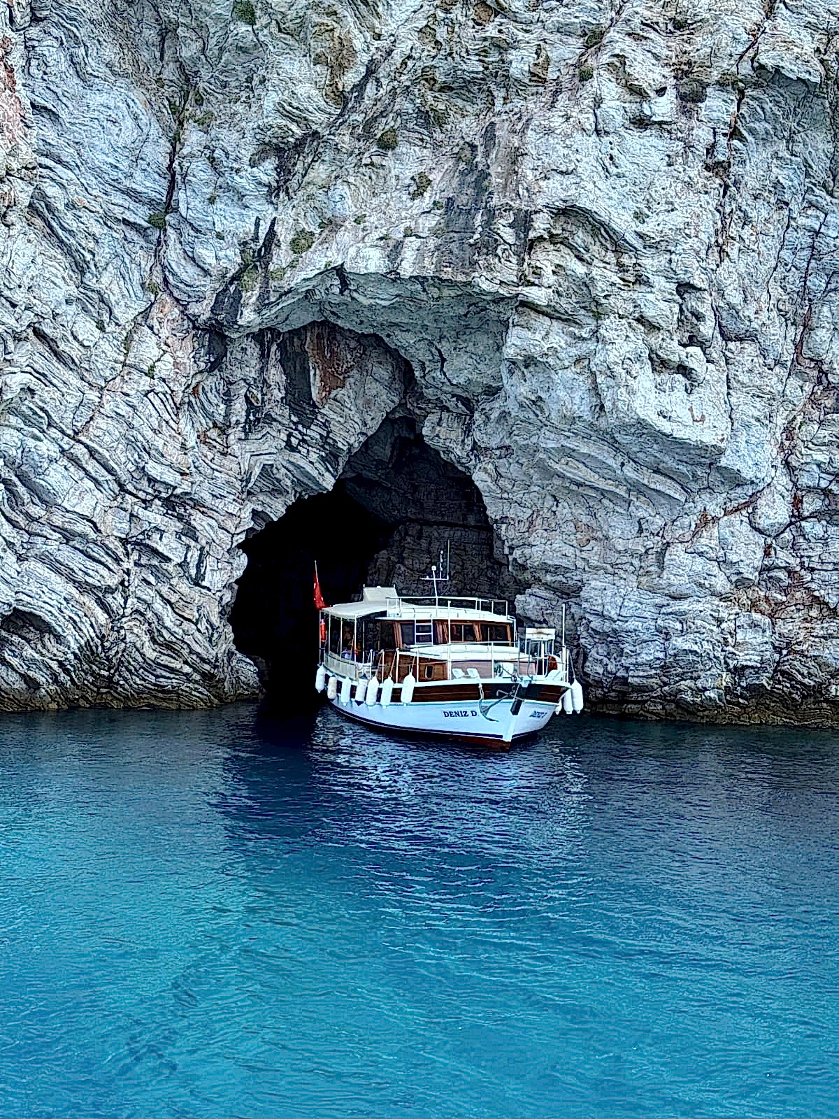 berrak deniz boat fosforlu mağara