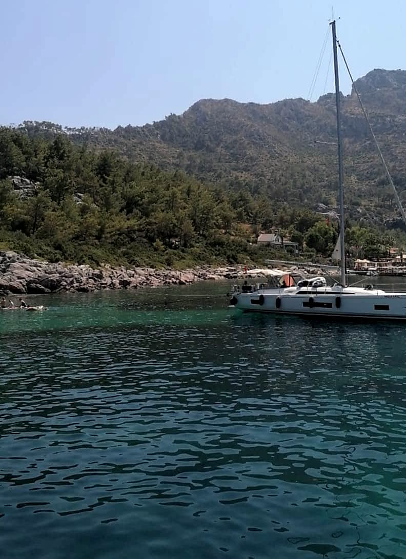 berrak deniz boat kumlubük koyu